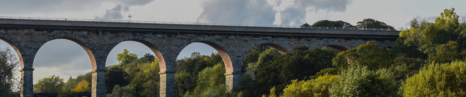 Photo of railway bridge in Bishop Auckland