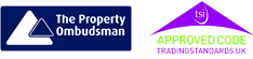 The Property Ombudsman and TSI Approved logo